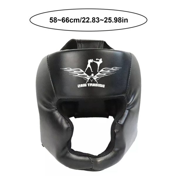 Zaw Trading Full Face Black Headguard