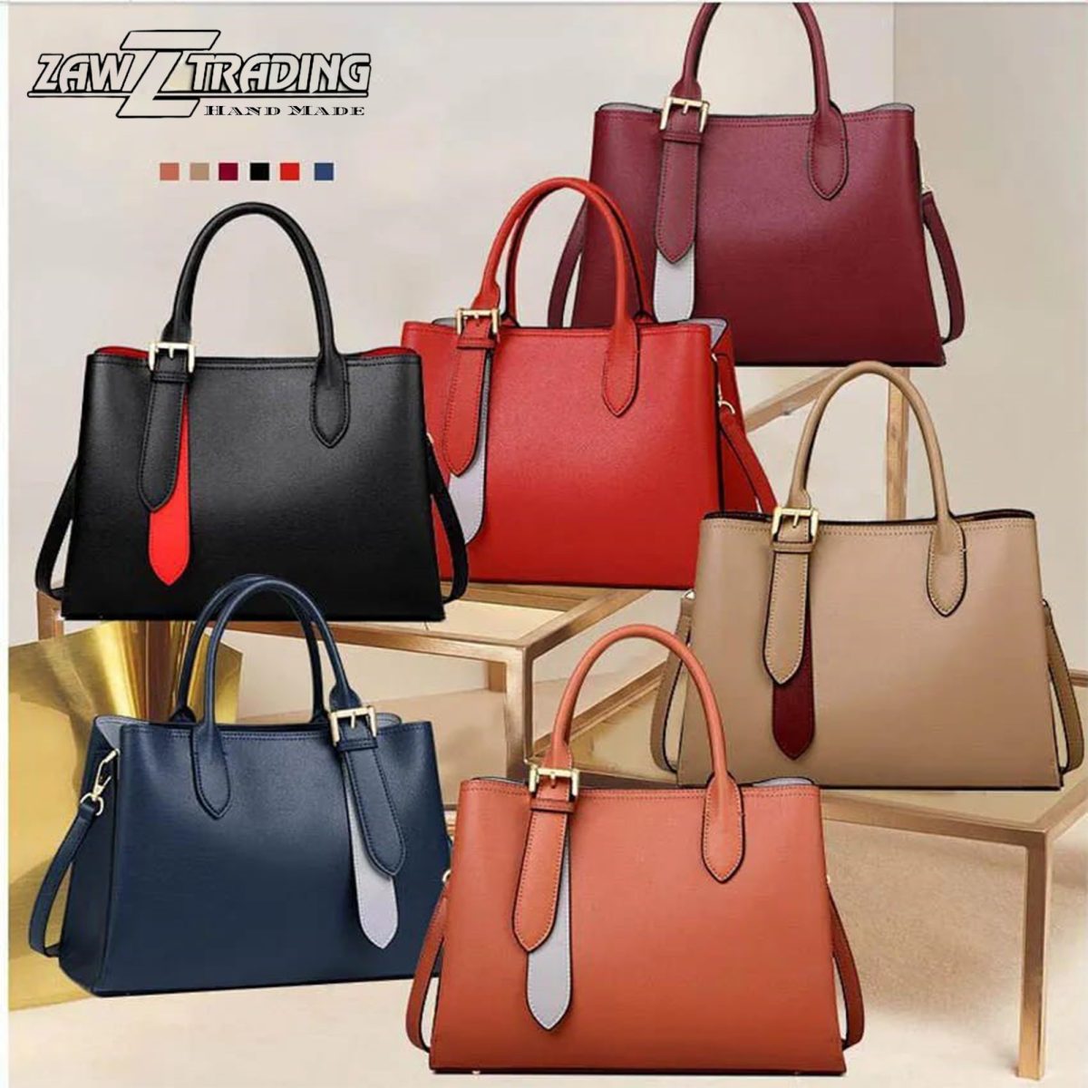 Zaw Trading Lady Leather Bag