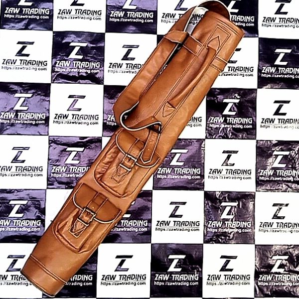 ZAW TRADING Leather Golf bag2